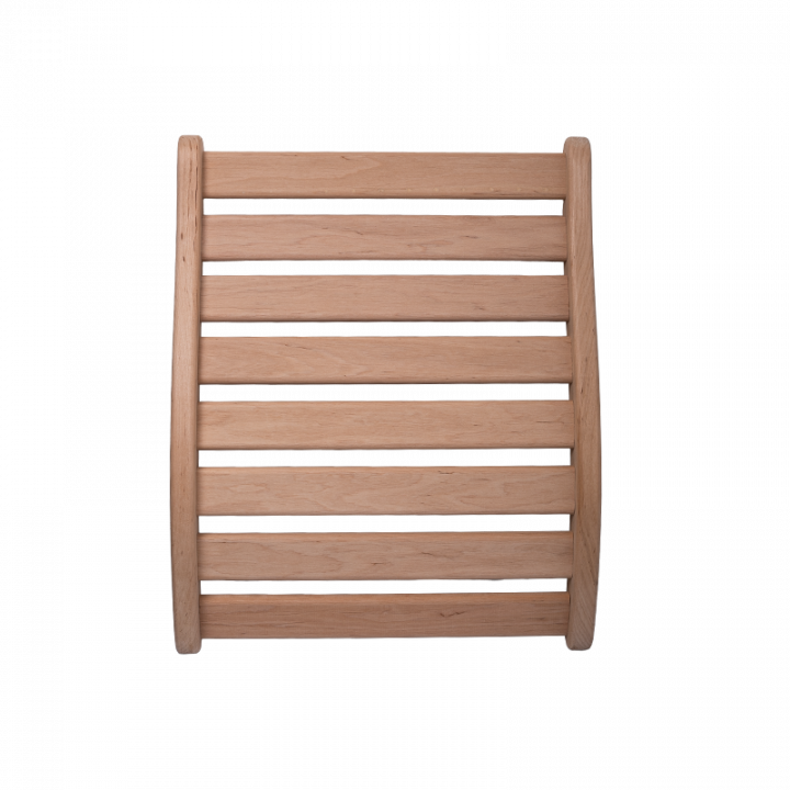 Sauna backrest, alder