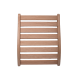 Sauna backrest, alder