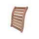 Sauna backrest, Canadian red cedar