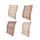 Sauna backrest, linden