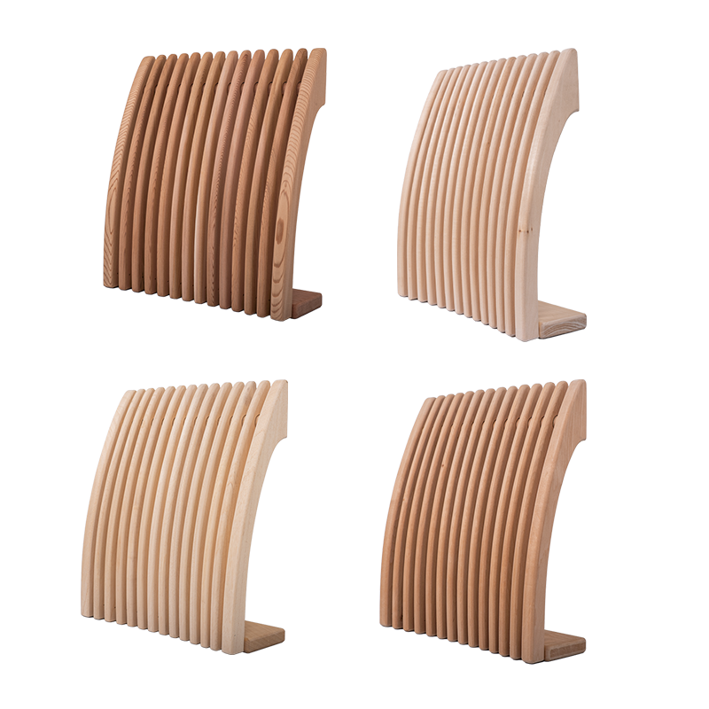 Sauna backrest-headrest