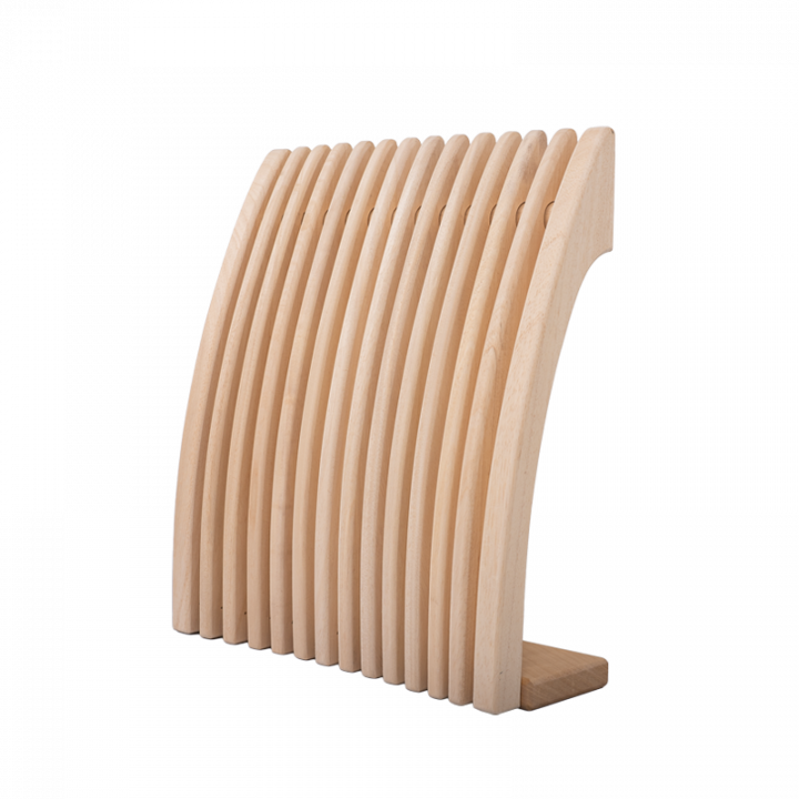 Sauna backrest-headrest, abachi