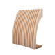 Sauna backrest-headrest, abachi