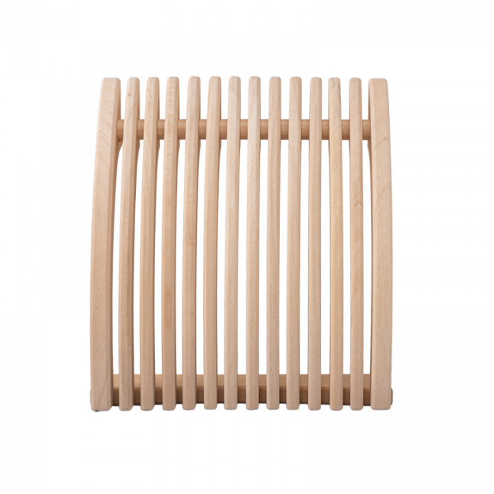 Sauna backrest-headrest, abachi