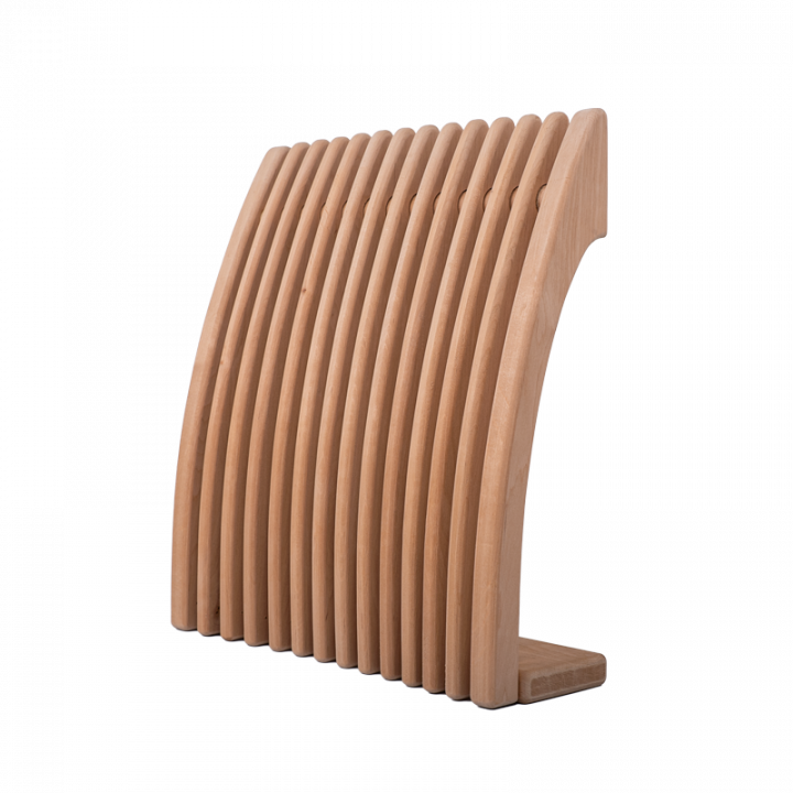 Sauna backrest-headrest, alder