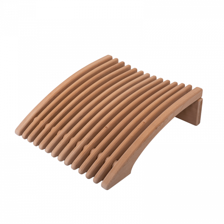 Sauna backrest-headrest, alder