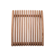 Sauna backrest-headrest, cedar