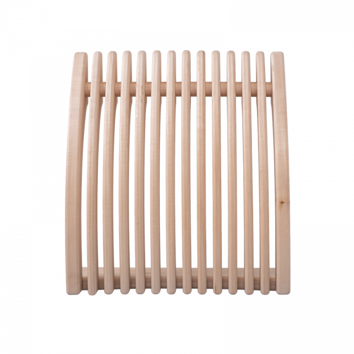 Sauna backrest-headrest, linden