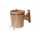 Shower bucket with stainless steel insert, 20 l - 0
