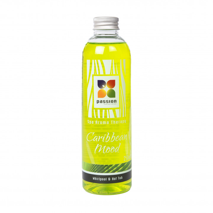 PASSION aromatherapy scent for whirlpools and hot tubs, Caribbean mood 250 ml