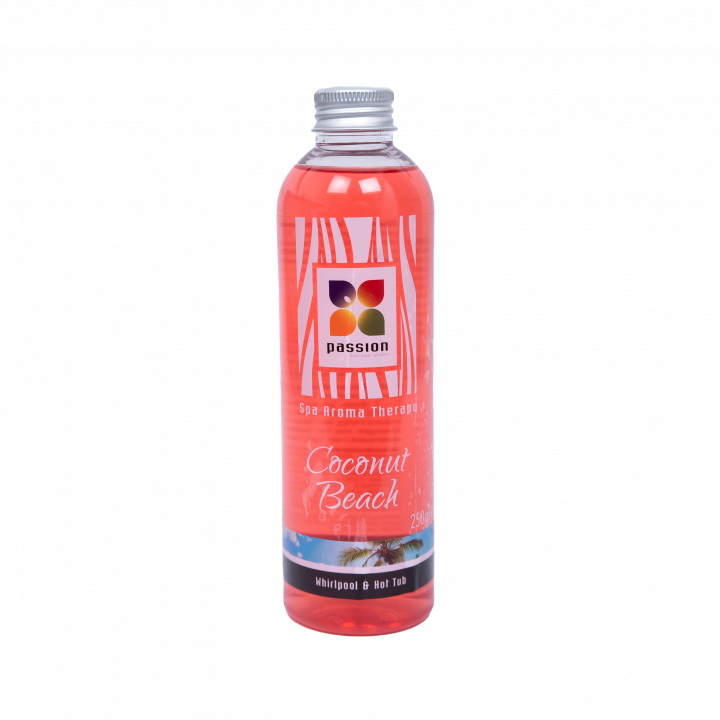 PASSION aromatherapy scent for whirlpools and hot tubs - Coconut beach, 250 ml
