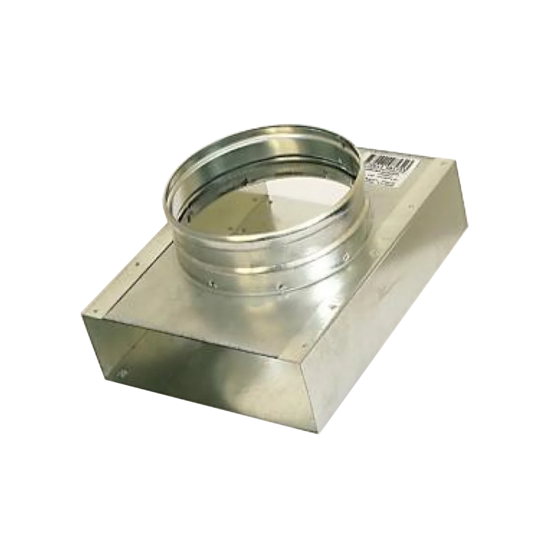Side transition - 90°, diameter 120 mm