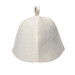 Sauna hat - white 