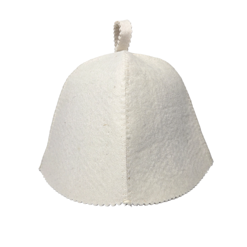 Sauna hat - white
