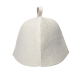 Sauna hat - white