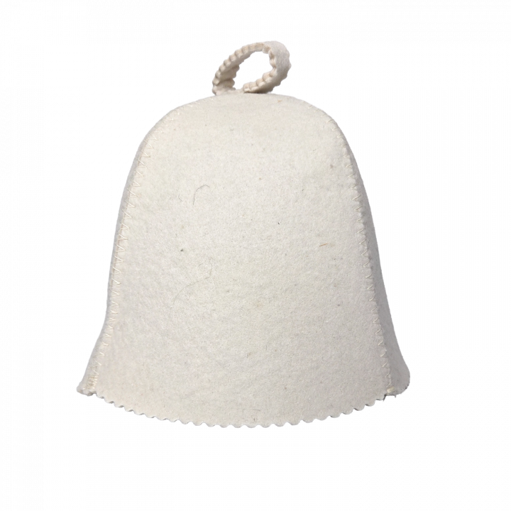 Sauna hat - white