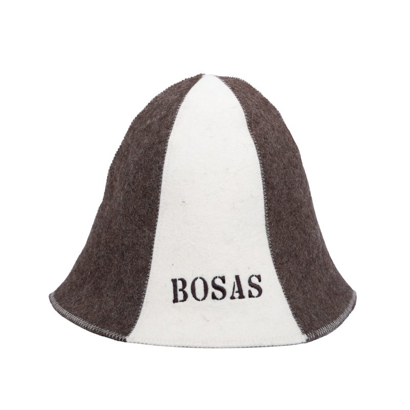 Sauna hat - BOSAS, striped