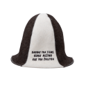 Sauna hat - For fishermen, striped - 0