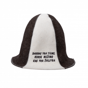 Sauna hat - For fishermen, striped