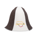 Sauna hat - Lietuva, striped - 0