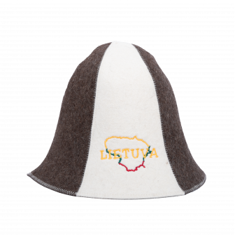Sauna hat - Lietuva, striped