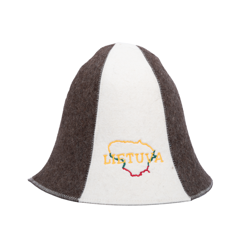 Sauna hat - Lietuva, striped