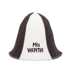 Sauna hat - MISS VANTA, striped  Sauna hat - MISS VANTA, striped