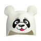 Sauna hat - Panda, white