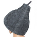 Gift set in a gift box for HIM. Men's sauna hat and apron - GREY - 5