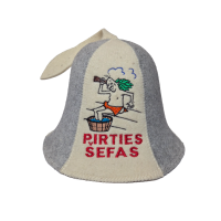 Sauna hat - PIRTIES ŠEFAS, hanging