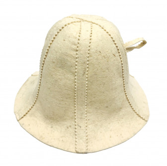 Sauna hat - HAT white