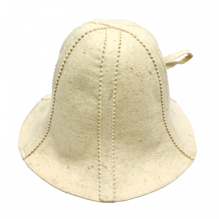 Sauna hat - HAT white