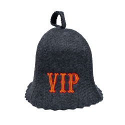 Sauna hat - VIP, gray  Sauna hat - VIP, gray