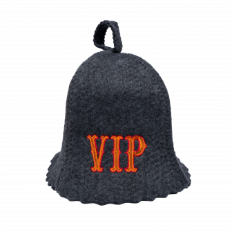 Sauna hat - VIP, gray
