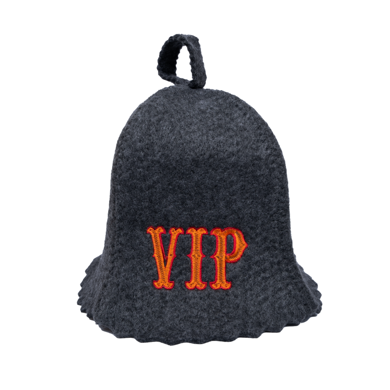 Sauna hat - VIP, gray