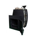 Woodburning sauna stove - TEPLODAR BARREL 12 with glass door - 2
