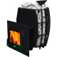 Woodburning sauna stove - TEPLODAR BARREL 16 with glass door