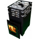 Woodburning sauna stove - LATVIA 14 with glass door