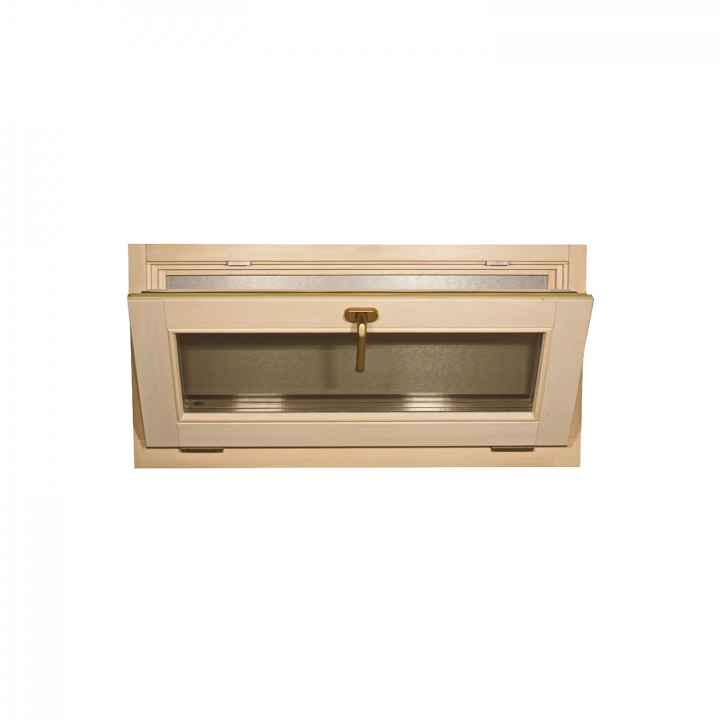 Sauna window 1000x500, hinged