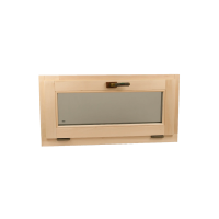 Sauna window 1000x500, hinged