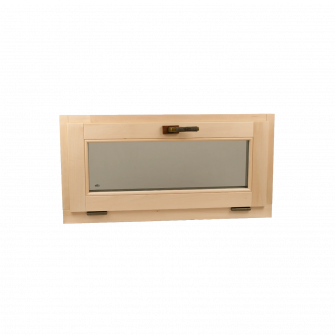 Sauna window 1000x500, hinged