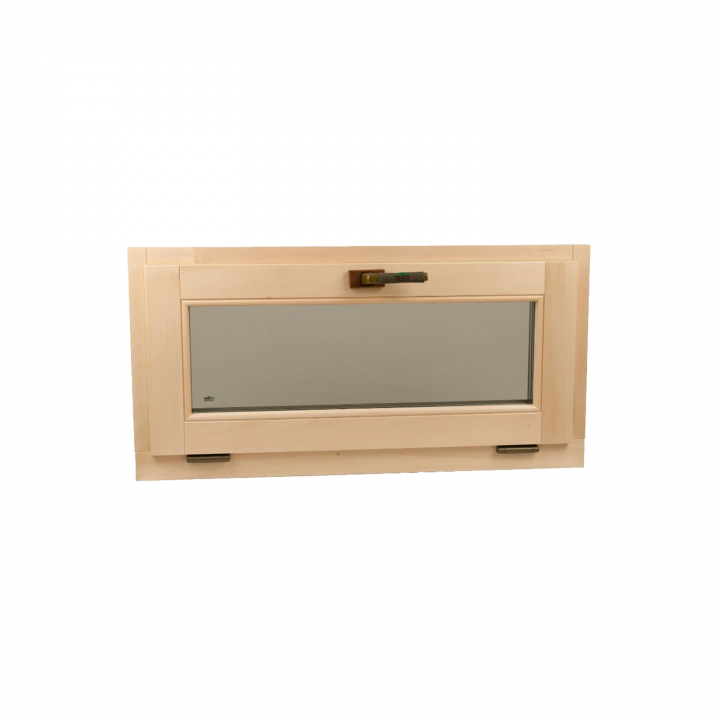 Sauna window 1000x500, hinged
