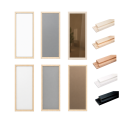 Sauna window with a wooden frame - 0