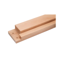 Sauna window with a wooden frame - 9