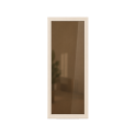 Sauna window with a wooden frame - 1
