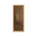 Sauna window with a wooden frame - 8