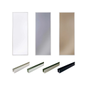 Sauna window with U-profile frame - 0