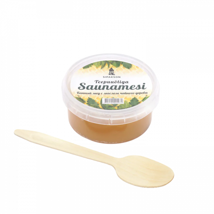 Sauna honey with tea-tree extract, 200g