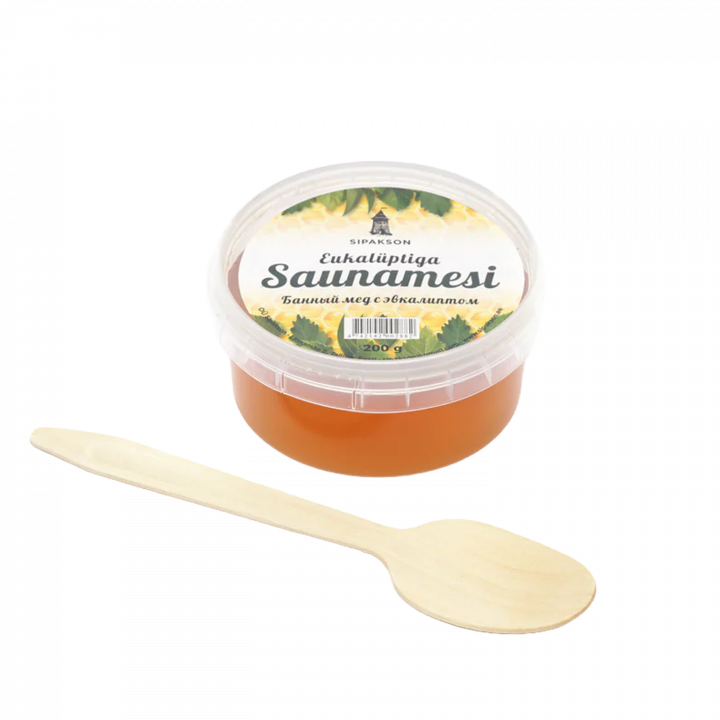 Sauna honey with eucalyptus extract, 200g