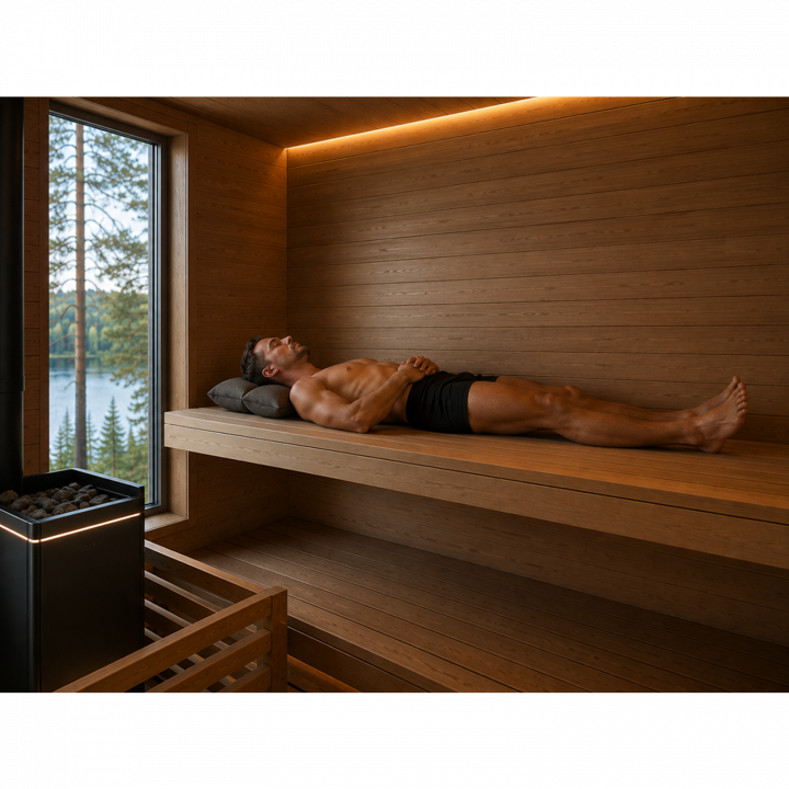 Sauna pillow 450 × 340 × 100 mm
